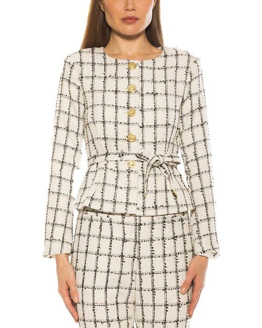 Alexia Admor White Arjun Jacket