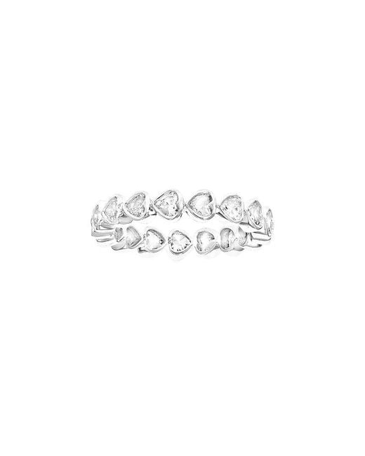 Amairah White 14K.00 Ct. Tw. Lab-Grown Diamond Eternity Ring