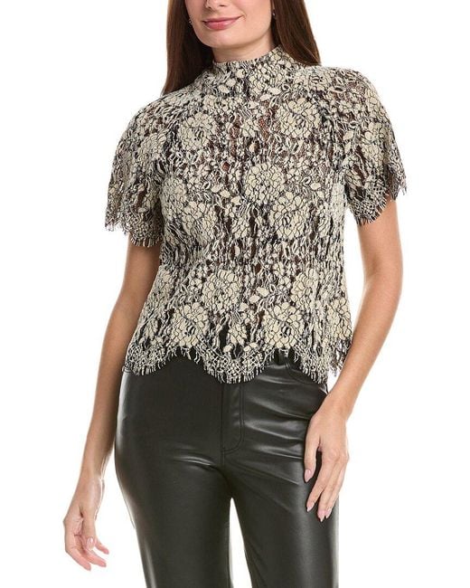 Walter Baker Gray Dalton Top