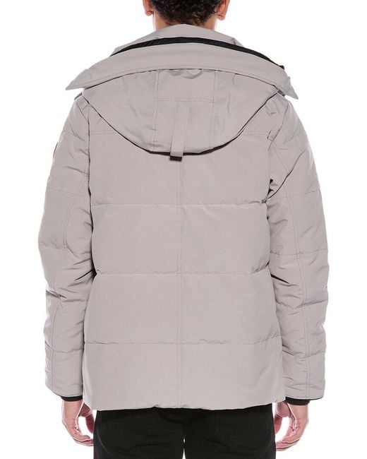 Canada Goose Gray Wyndham Parka for men