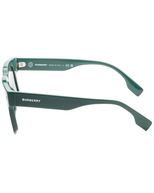 Burberry Green Be4394 54mm Sunglasses for men