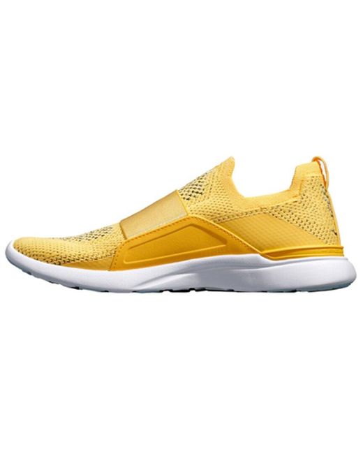Athletic Propulsion Labs Yellow Techloom Bliss Sneaker