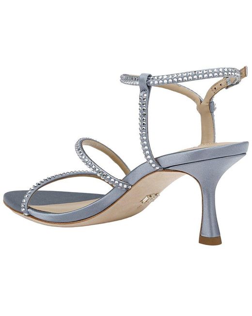 Badgley Mischka Metallic Julianna Sandal