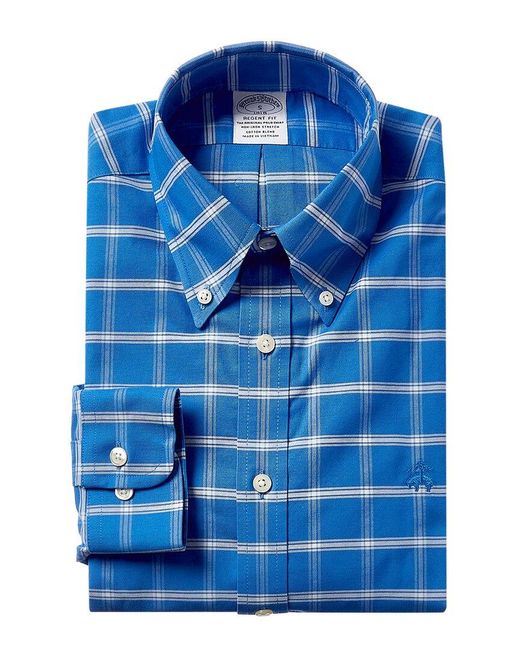 Brooks Brothers Cotton Regent Fit Dress 