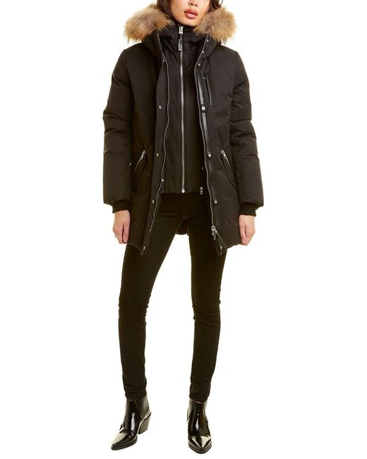 Mackage Fur Marla Leather-trim Down 