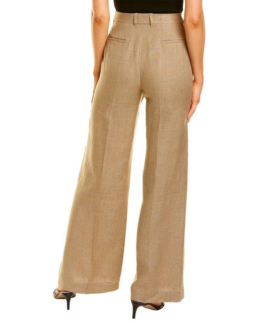 Dalton Linen Wide Leg Pant 