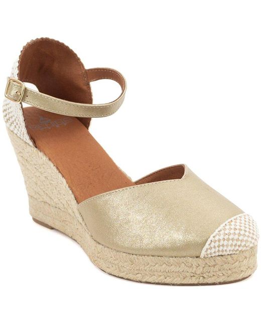 Menina Step Metallic Jimena Espadrille