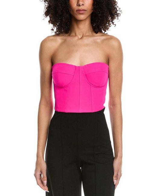 Generation Love Pink Elaia Crepe Bustier