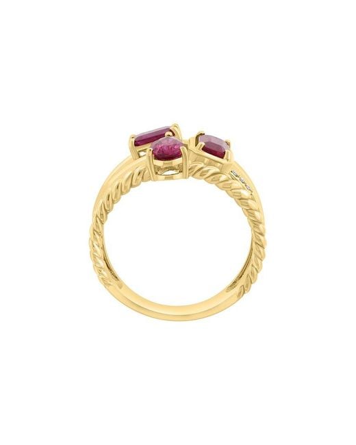 Effy Fine Jewelry White 14K 0.58 Ct. Tw. Diamond Ring