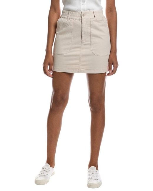 Michael Stars Natural Monroe Mini Skirt