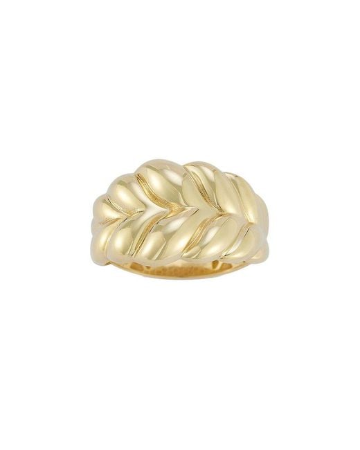 Ember Fine Jewelry Metallic 14k Bold Woven Ring