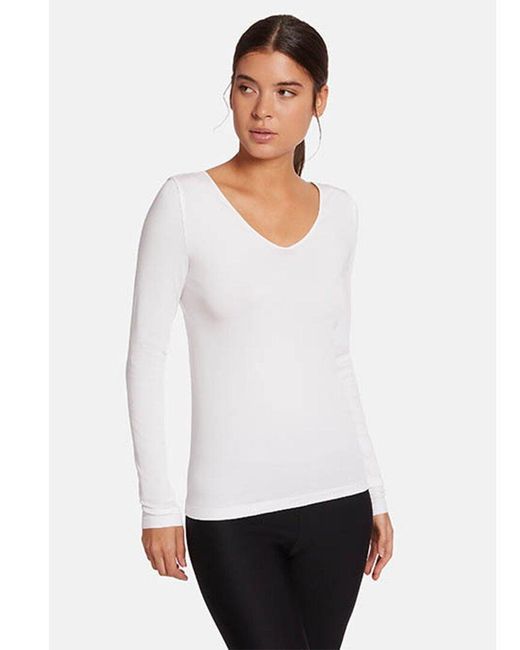 Wolford White Pullover