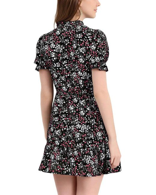 AMINA GLAM Black Mini Dress