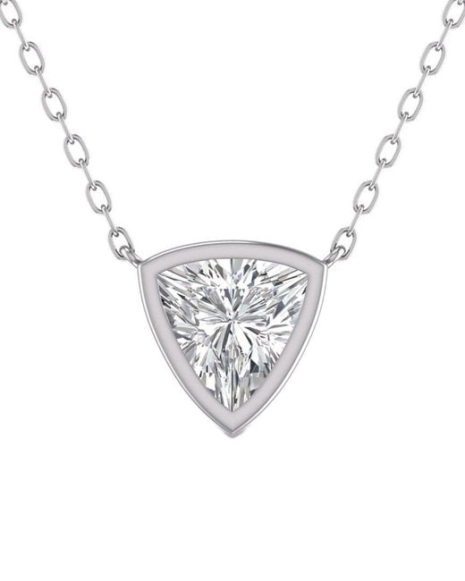 Lab Grown Diamonds White 14k 0.50 Ct. Tw. Lab Grown Diamond Necklace