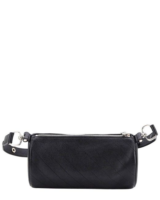 Gucci Black Diagonal Quilted Leather Blondie Shoulder Bag Diagonal Quilted Leather Small (authentic Pre-loved)