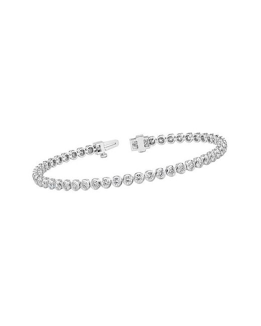 Lab Grown Diamonds White 14K 2.57 Ct. Tw. Lab-Grown Diamond Tennis Bracelet