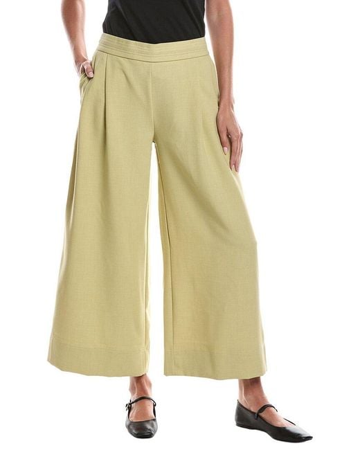 Wit & Wisdom Natural Ultra Skyrise Double Pleat Wide Leg Pant