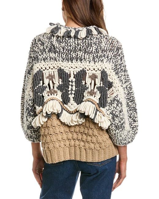Brunello Cucinelli Gray Cashmere Sweater