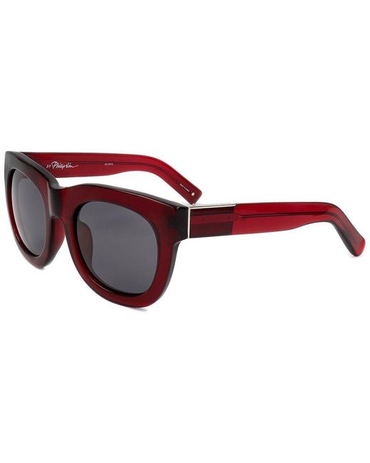 Linda Farrow Red Pl159 51mm Sunglasses for men