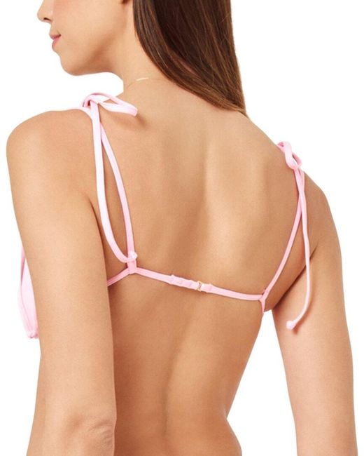 LSPACE Pink Kerri Swim Top