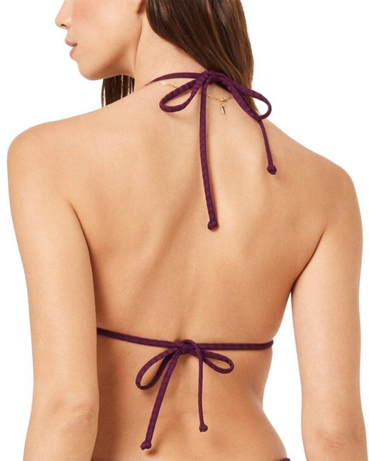 LSPACE Purple Sofia Top