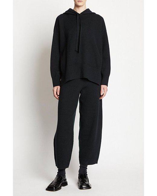 Proenza Schouler Black Cashmere-blend Sweatpant