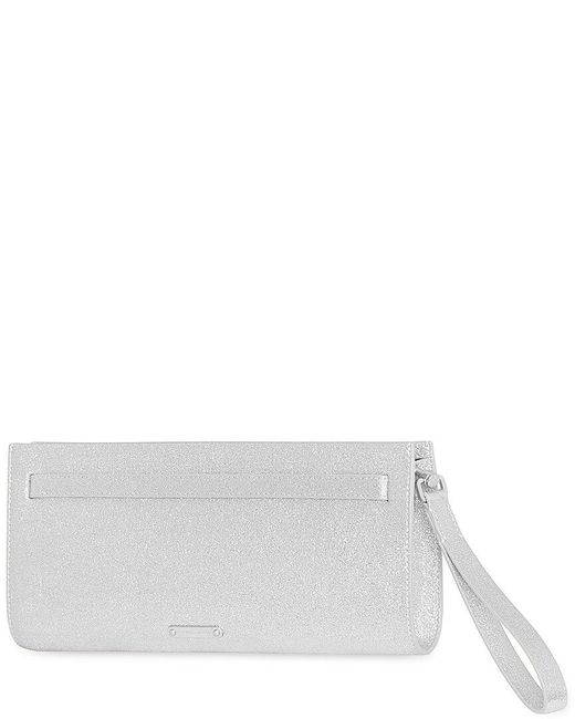 Rebecca Minkoff Gray Curb Link Clutch