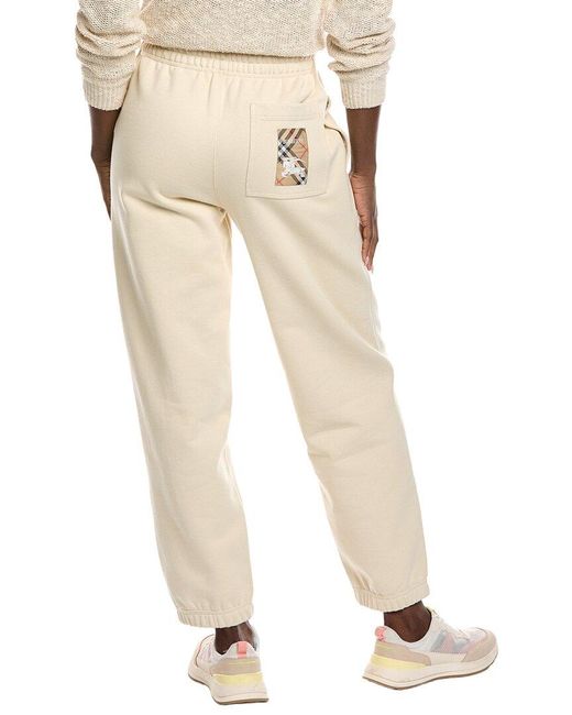 Burberry Natural Check Sweatpant