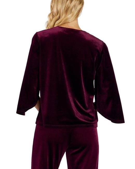 Jude Connally Red Daniella Pullover Top