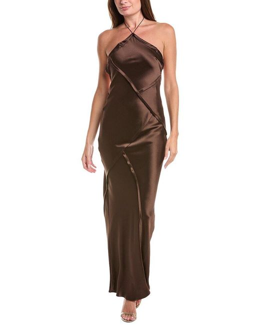 retroféte Brown Sylvia Dress