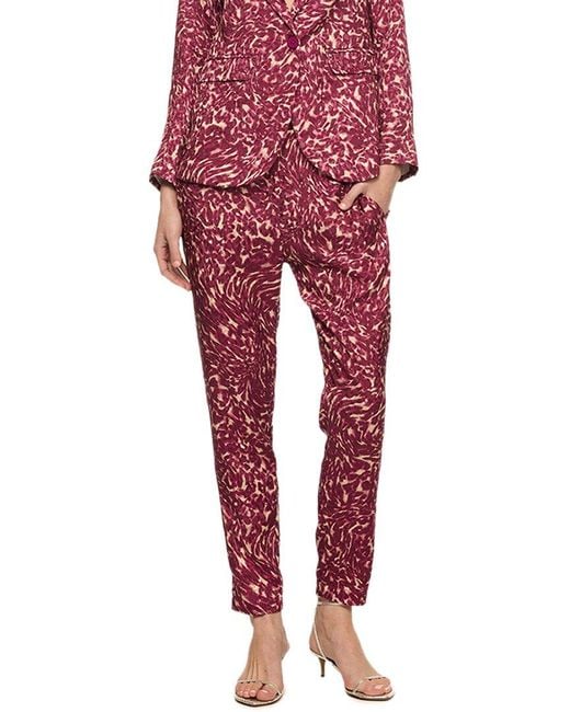 MISA Los Angles Red Georgina Pants