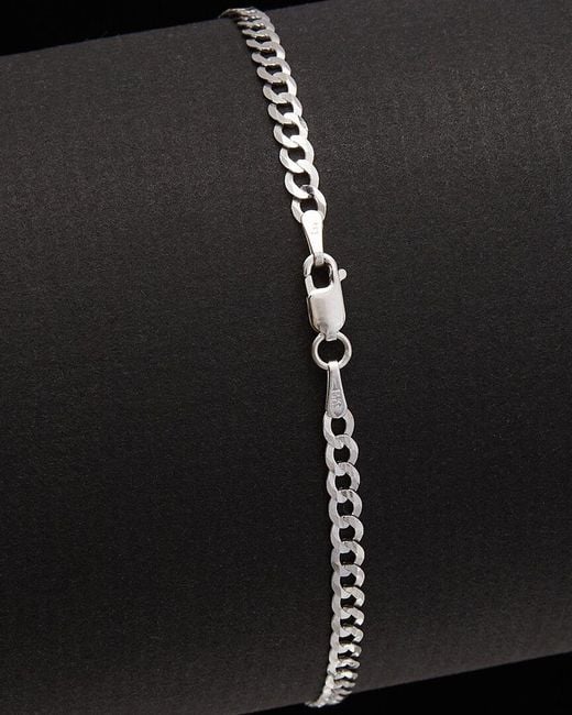 Italian Gold Black 14k Cuban Miami Link Bracelet