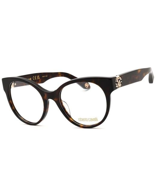 Roberto Cavalli Black Vrc027M 52Mm Optical Frames