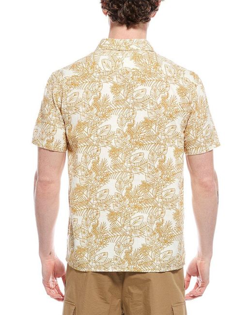 Billy Reid Natural Relaxed Fit Shirt for men