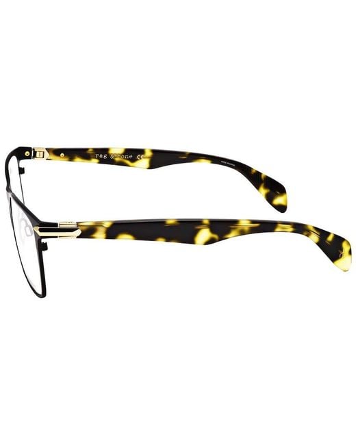 Rag & Bone Black Rnb7009 53Mm Optical Frames