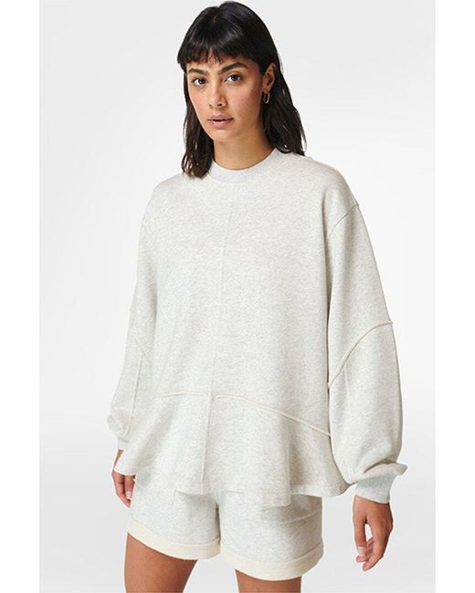 Sweaty Betty White Revive Sweatshirt