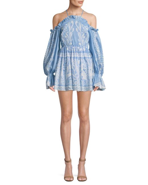 Alice McCALL Oh Deer Me Dress in Blue Lyst