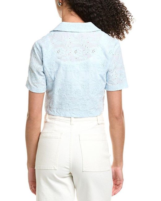 Walter Baker Blue Miranda Jacket
