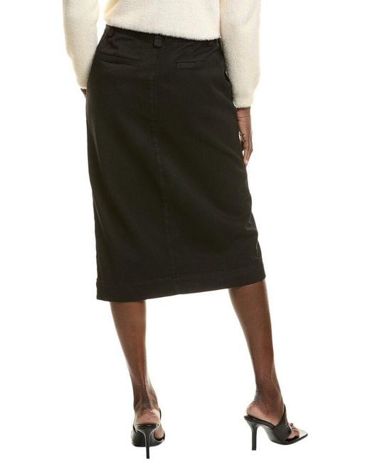 Enza Costa Black Soft Touch Skirt