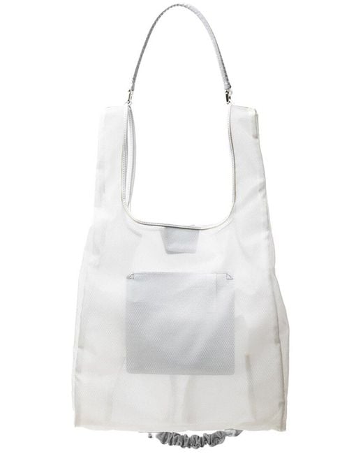 Hogan White Leather Shoulder Bag