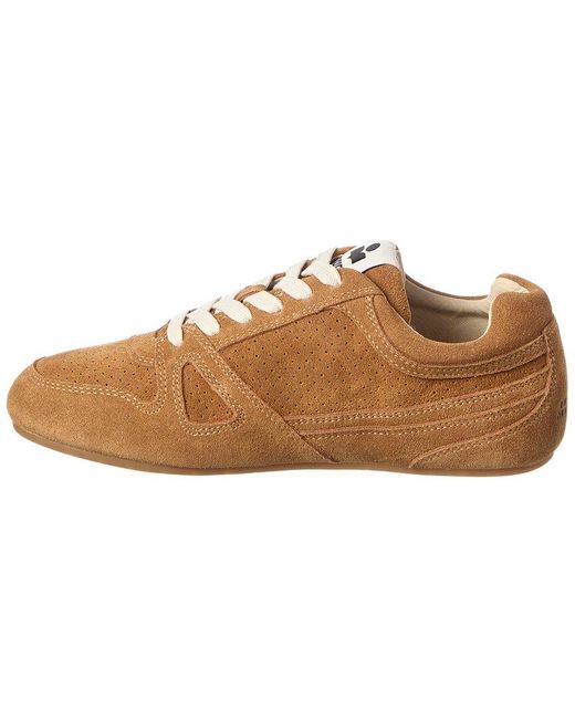 Isabel Marant Brown Suede Sneaker
