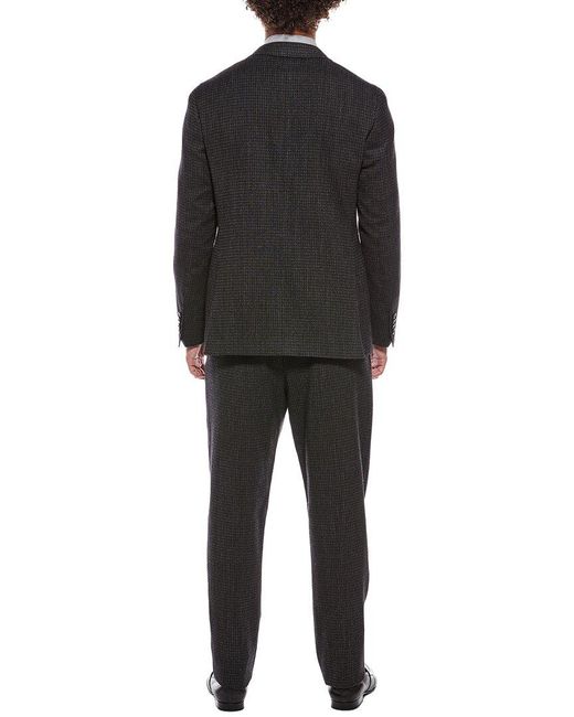 Canali Black 2Pc Wool-Blend Suit for men