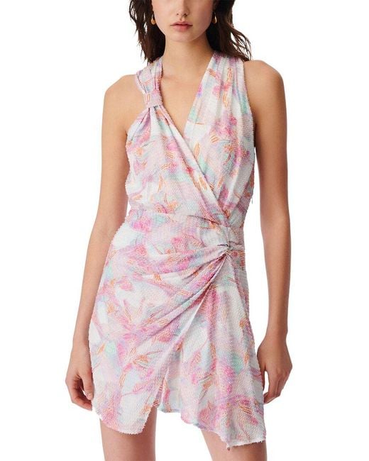 IRO Purple Mini Dress