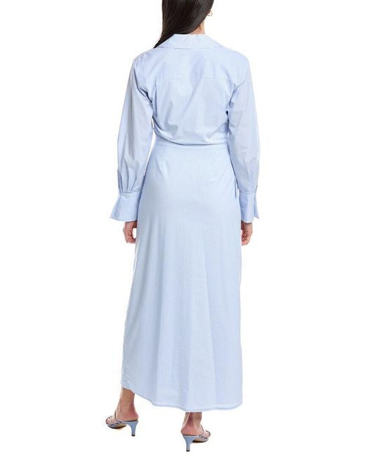 Jonathan Simkhai Blue Briar Midi Dress