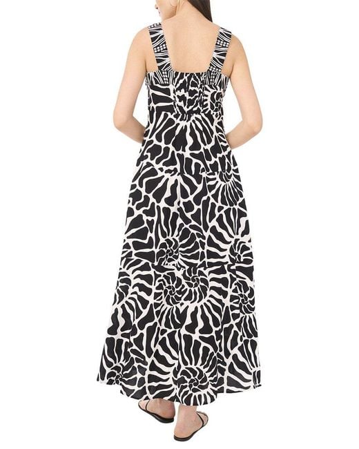 Vince Camuto White Thick Strap Maxi Dress