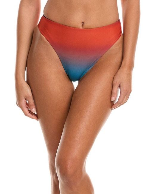 Haight Red Mah High-Leg Hotpant Bikini Bottom