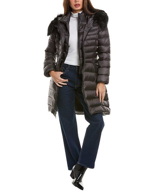 Dawn Levy Black Milly Coat