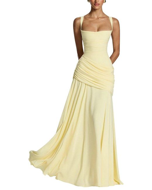 Olivia Taylor Yellow Maxi Dress