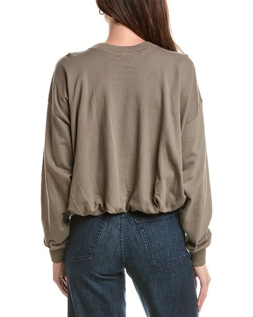 Michael Stars Brown Mariah Sweatshirt