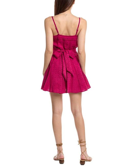 Ramy Brook Red Kallie Mini Dress